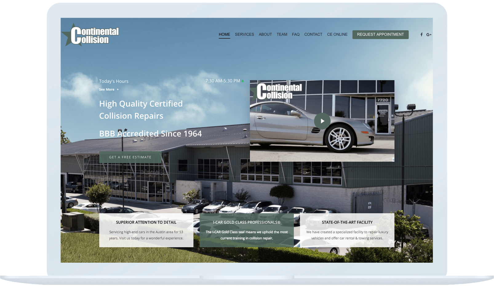 Collision Center Body Shop Marketing