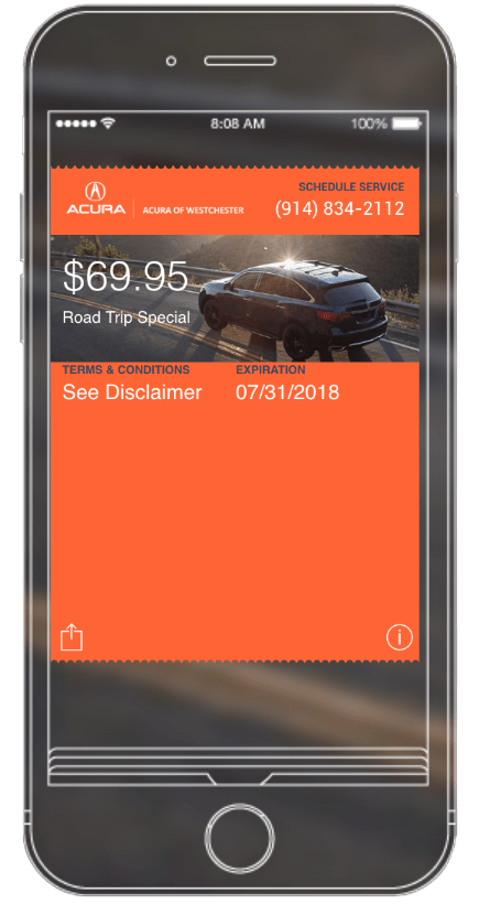 Acura of Westchester Dealer Wallet