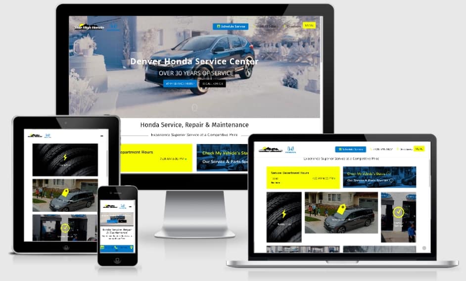 Honda Fixed Ops Website SEO Marketing