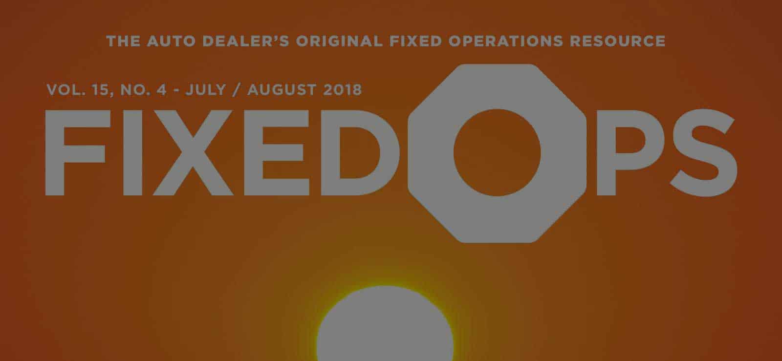 “Opportunity Calling” – Featured Article in Fixed Ops Mag