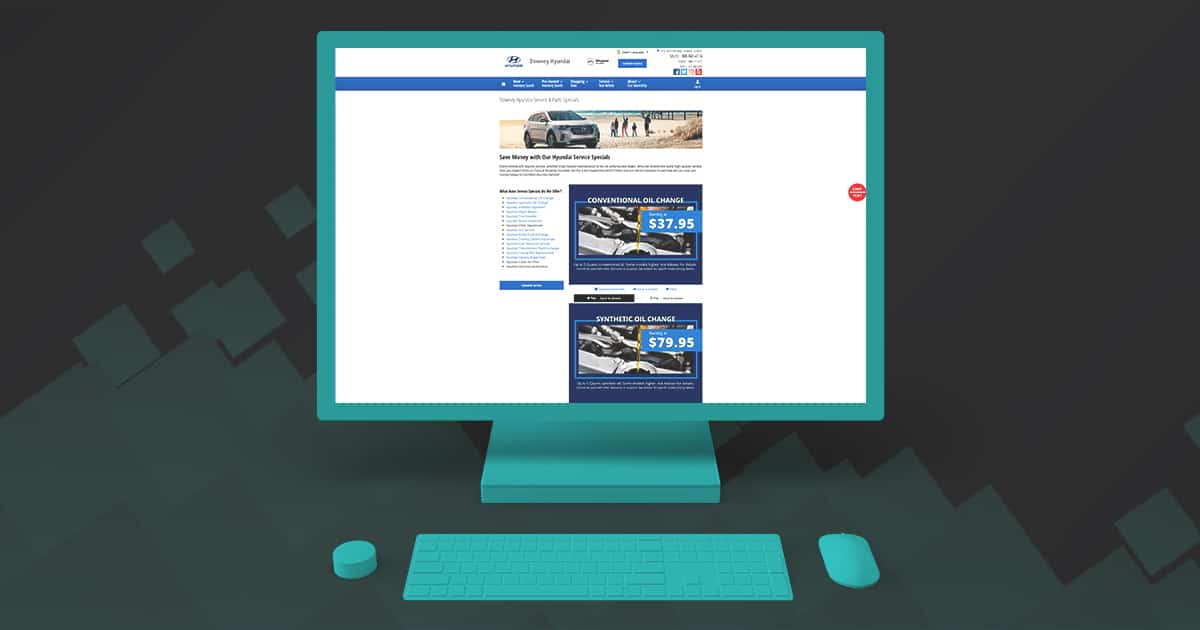Hyundai Dealer SEO Marketing