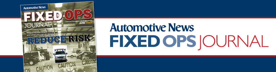 Fixed Ops Journal June 2019 Issue Logo