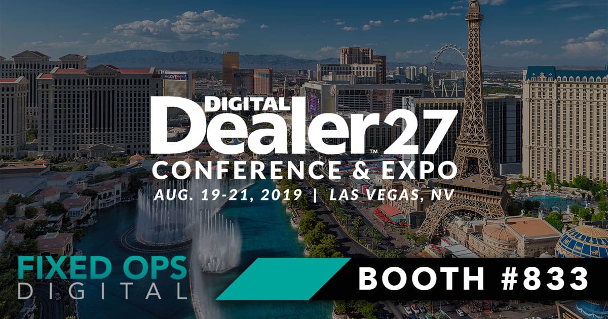Digital Dealer Conference Featuring FIXED OPS DIGITAL