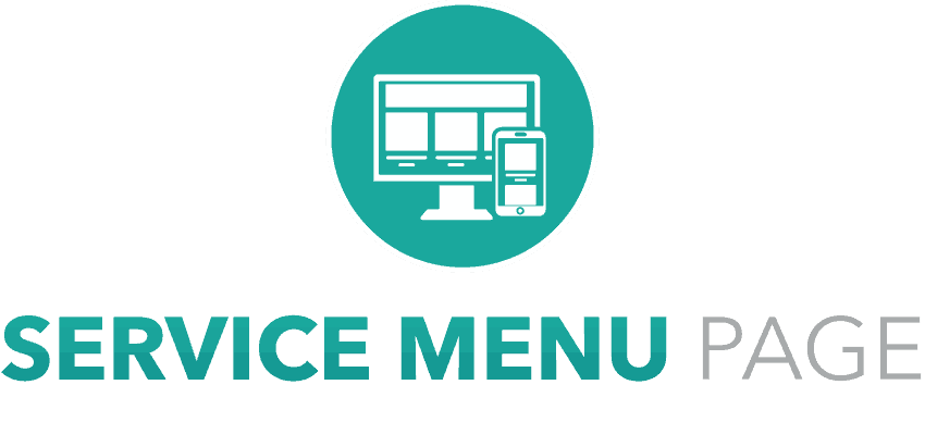 Service Menu Page a Fixed Ops Digital Product