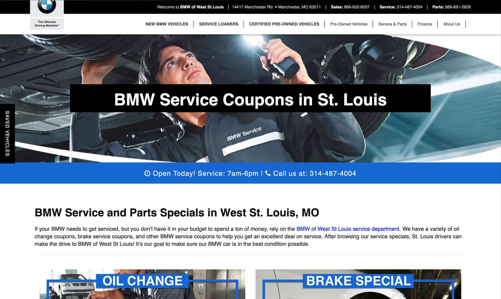 BMW of West St Louis Fixed Ops Dealer Spotlight