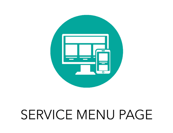 Service Menu Page