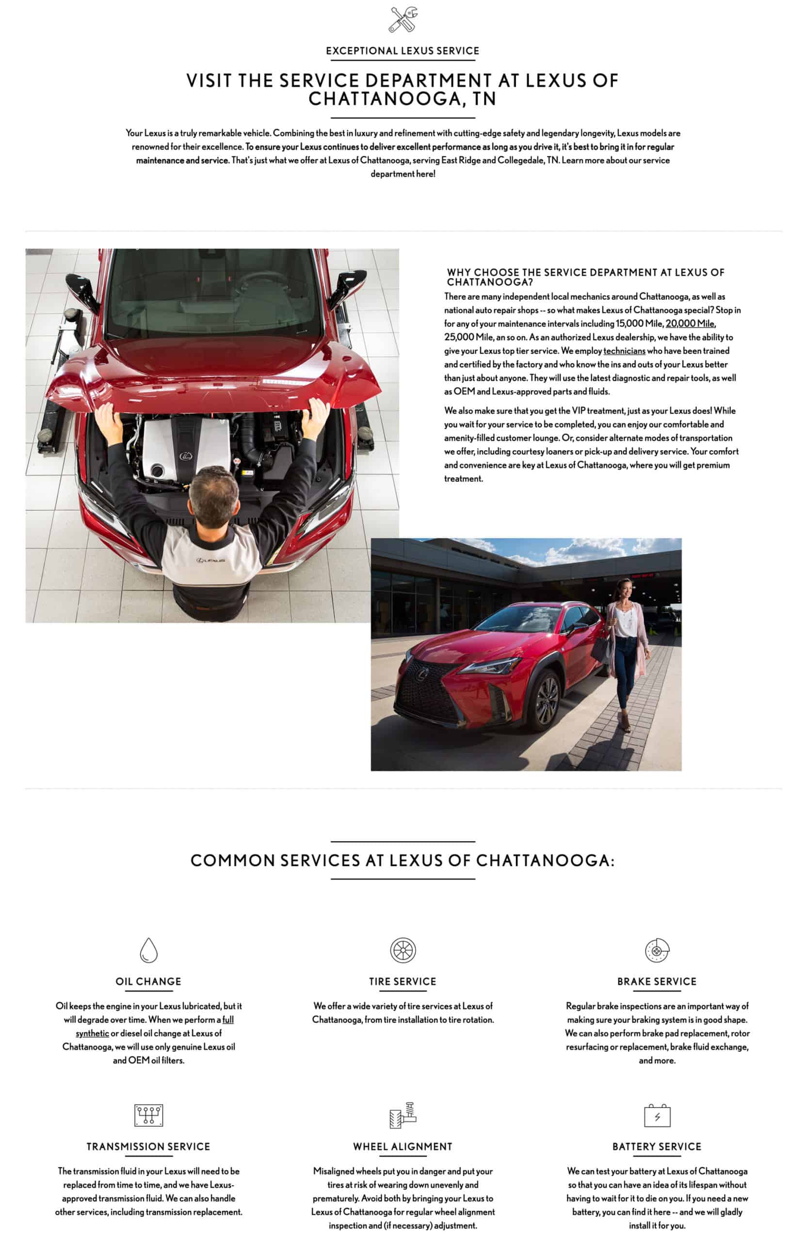 Drive Service SEO - Unique Content Pages