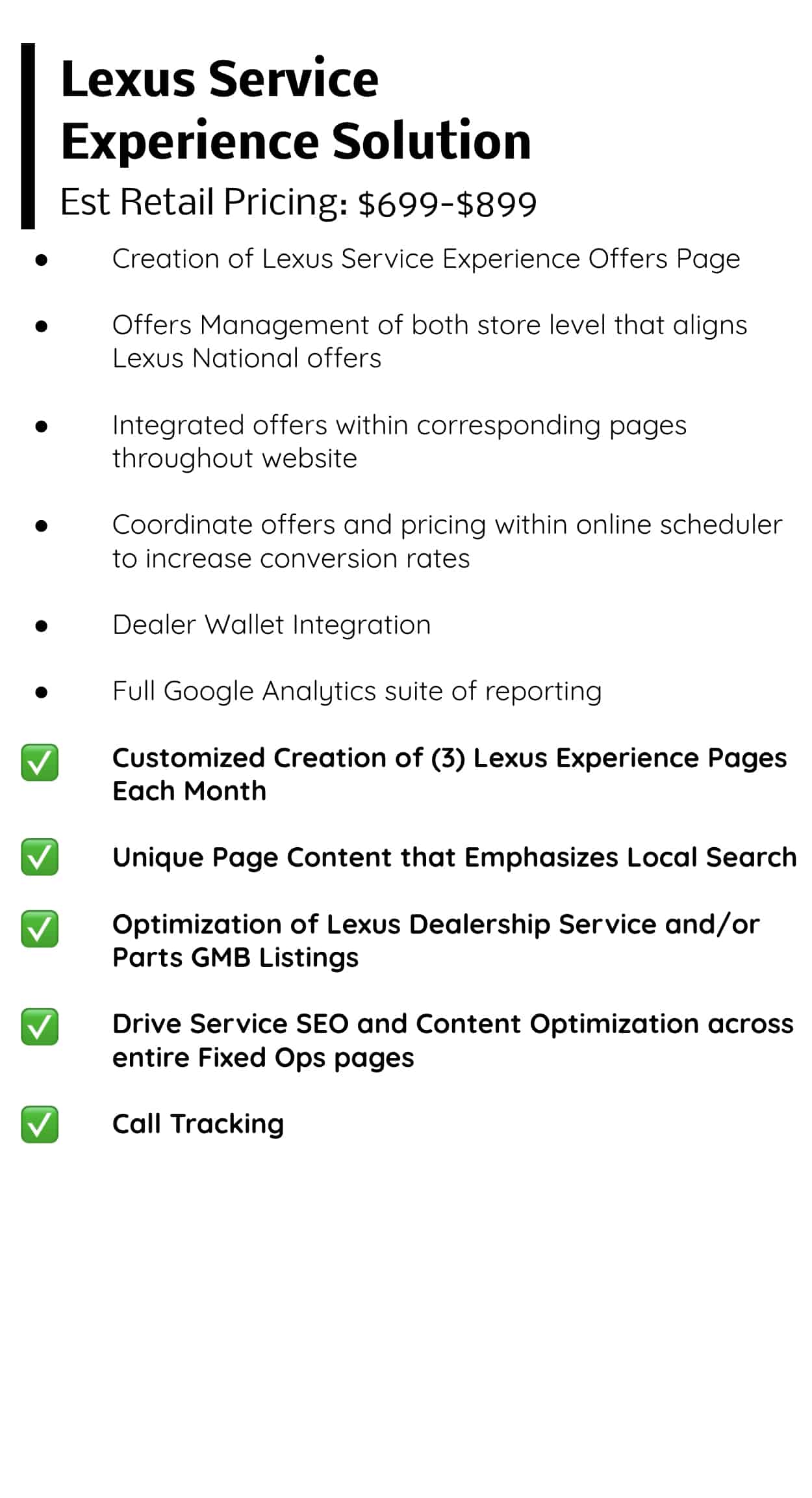 Lexus Service Experience Solution