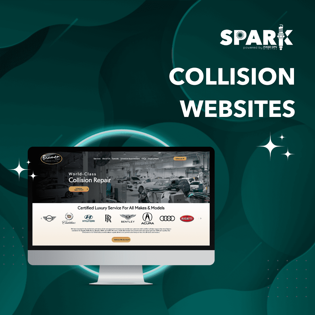 Best Collision Center Website Design