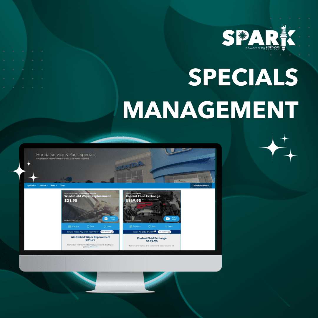 SPARK Specials Management